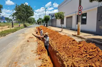 EXTENSÃO DE REDE DE ESGOTO